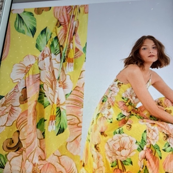 Farm Rio Norma Wrap Dress . Sz: Medium NWT - Picture 2 of 15